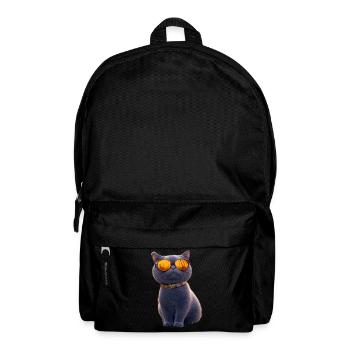 British Shorthair Cat BKH Cat Mom Cute Cats - Backpack - black - Front