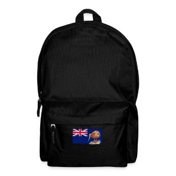 kiwi bird, new zealand - Rucksack - Schwarz - Vorne