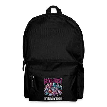 Geologist The Other Kind Of Rock Star Rockhounding - Backpack - black - Front