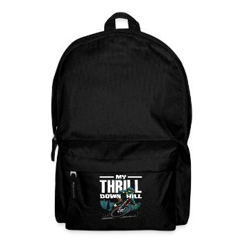 My Thrill Downhill VTT - Sac à dos - noir - Devant