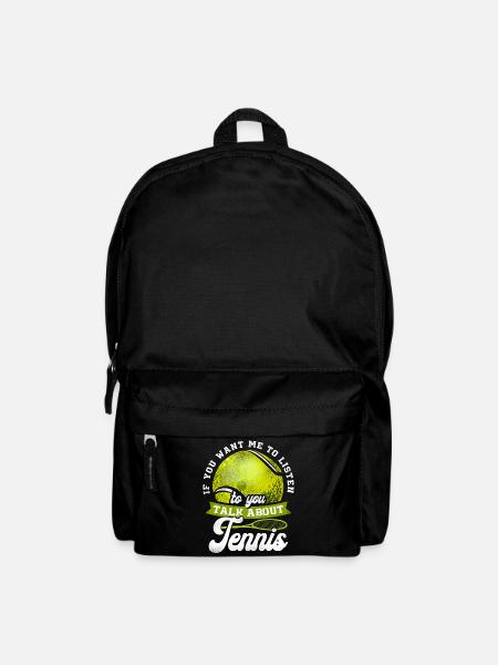 Funny Tennis Player Racket If You - Rucksack - Schwarz