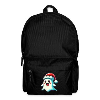 Cute Christmas Ghost Last Minute Costume - Backpack - black - Front
