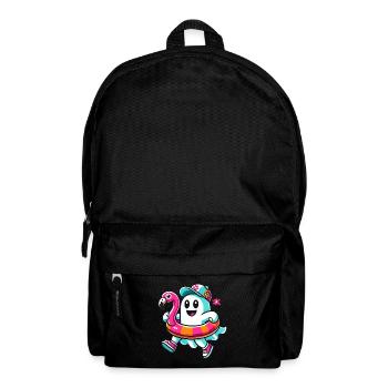 Été Halloween Drôle Mode de vie Rétro Vintage - Sac à dos - noir - Devant