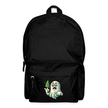 Lustiger Popel Geist Retro Cartoon Stil Booger - Rucksack - Schwarz - Vorne