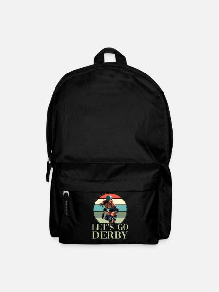 Rollschuhfahren für einen Rollschuhfahrerin - Rucksack - Schwarz