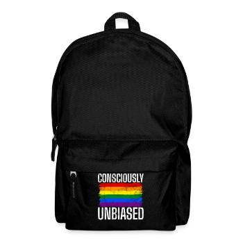 Gleichheit LGBTQ Rainbow Flag LGBTQ Stolz - Rucksack - Schwarz - Vorne