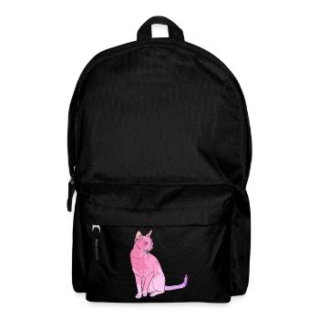 Bombay cat Bombay cat Colorful - Backpack - black - Front