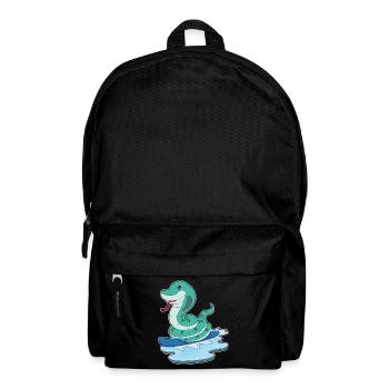 Schlange Snowboarder Snowboard - Rucksack - Schwarz - Vorne