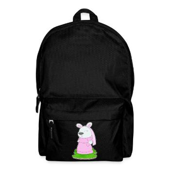 Hase Braut Schleier Hochzeit - Rucksack - Schwarz - Vorne