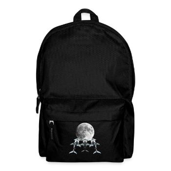 Hammerhai Meerestier Heulender Mond - Rucksack - Schwarz - Vorne