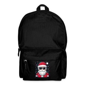 Weihnachtsmann Santa Claus Christmas Weihnachten - Backpack - black - Front
