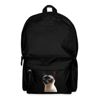 Siamese Cat Siamese Cat Siamese Cat Siamese Cats - Backpack - black - Front