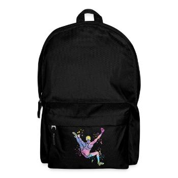 Boulderer Colorsplash Boulder Bouldering - Backpack - black - Front