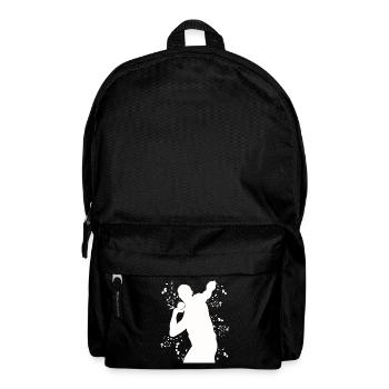Shot Putter Colorsplash Shot Put - Backpack - black - Front