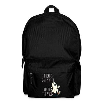 Funny Ghost Disguise Halloween Outfit - Backpack - black - Front