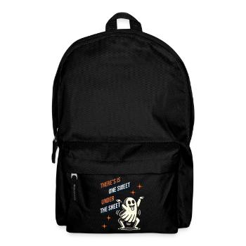 Lustiger Gespenster Spruch Retro Kostüm - Rucksack - Schwarz - Vorne