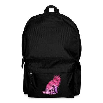 Ragdoll cat Ragdoll cat Colorful - Backpack - black - Front