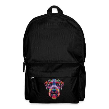 Wheaten Terrier Chien Popart - Sac à dos - noir - Devant
