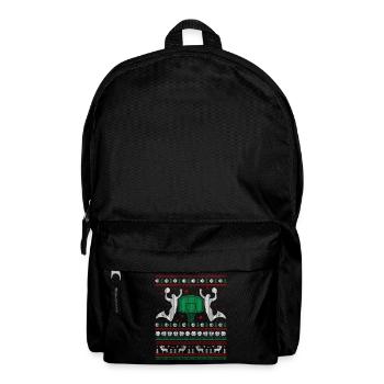 Funny Basketball Christmas Gifts - Backpack - black - Front