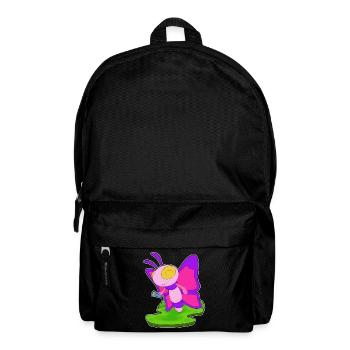 Butterfly Flashlight - Backpack - black - Front