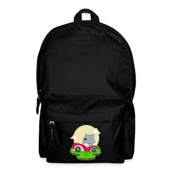 Cat Car - Backpack - black - Front