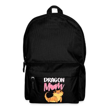 bearded dragon lizard lover dragon woman dragon - Backpack - black - Front
