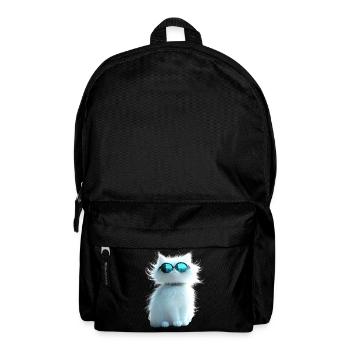 Angora Cat White Angora Cat Cute Angora Cats - Backpack - black - Front