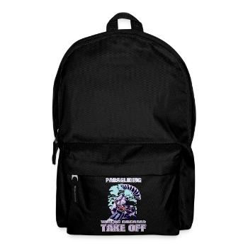 Paragliding: Where Dreams Take Off - Backpack - black - Front