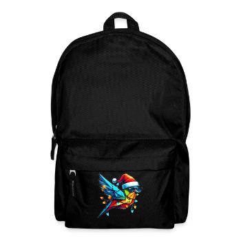 Tupfende Origami-Papier-Kranich-Sonnenbrille Niedl - Rucksack - Schwarz - Vorne