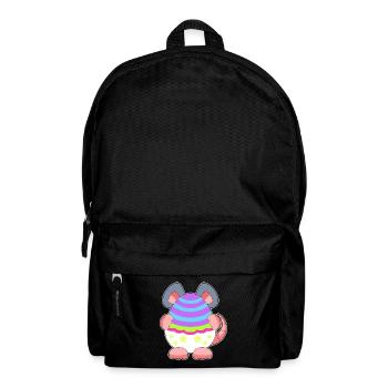Mouse Easter Easter Egg - Backpack - black - Front