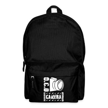 Photographer Obsessive Camera Disorder - Backpack - black - Front