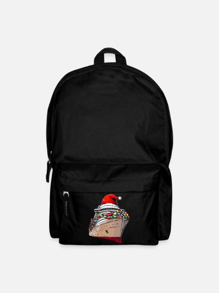 Kreuzfahrt Kreuzfahrt-Urlaub Erste Kreuzfahrt - Rucksack - Schwarz