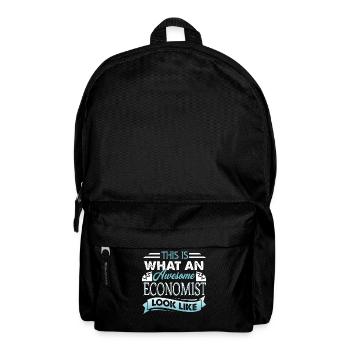This Is What An Awesome Economist Look Like - Backpack - black - Front