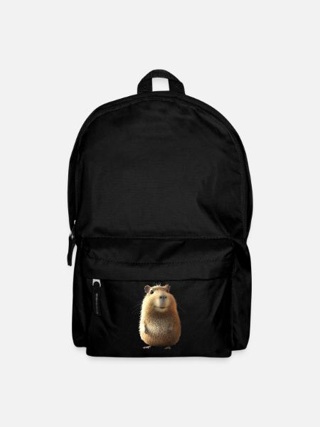 Capybara Be Capy Wasserschwein Lustiges Capybara - Rucksack - Schwarz