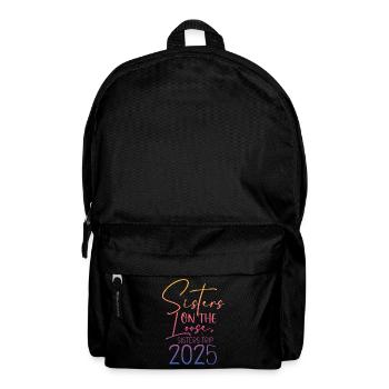 Voyage des sœurs en fuite 2025 - Sac à dos - noir - Devant