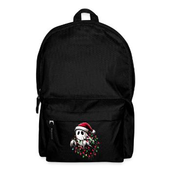 Mignon fantôme Halloween costume Noël H - Sac à dos - noir - Devant
