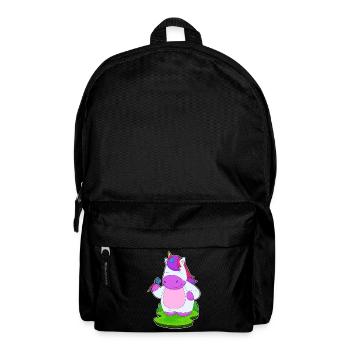 Einhorn Dart Dartpfeil - Rucksack - Schwarz - Vorne
