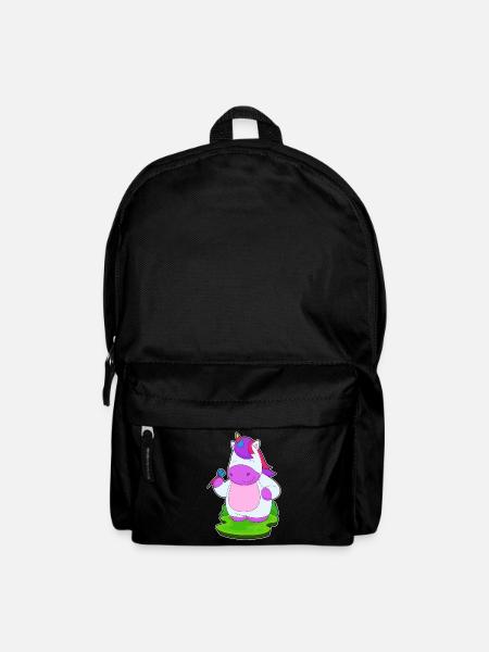 Einhorn Dart Dartpfeil - Rucksack - Schwarz