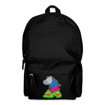 Pferd Tretroller - Rucksack - Schwarz - Vorne