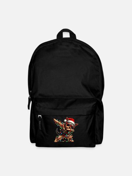 Tupfender Yorkshire Terrier Hund Yorkie Niedlich - Rucksack - Schwarz
