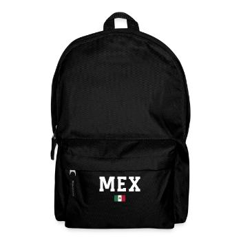 Mexique Mexique Cadeau mexicain Flag Football - Sac à dos - noir - Devant