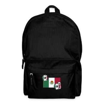 Mexique Mexique Cadeau mexicain Flag Football - Sac à dos - noir - Devant