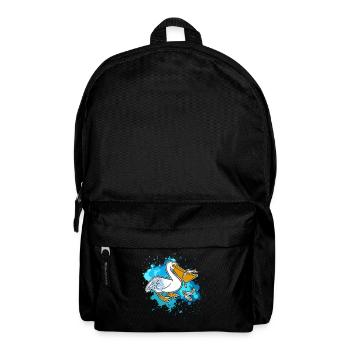 Funny Pelican - Backpack - black - Front