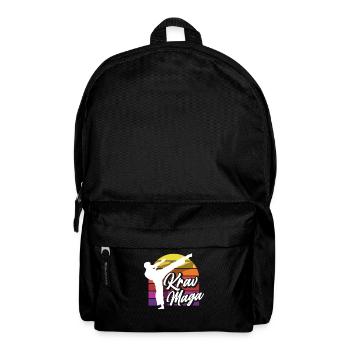 Krav Maga Rétro - Sac à dos - noir - Devant