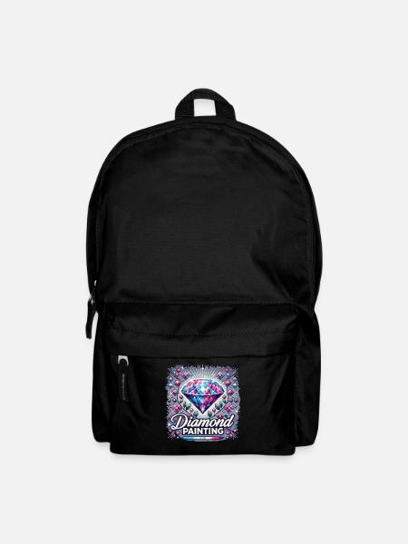 Diamond Painting Malerei Painting Diamonds - Backpack - black