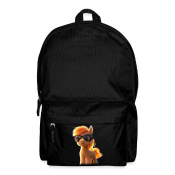 Pony Riding Pony Foal Rider Ponies Riding Pony Farm - Backpack - black - Front