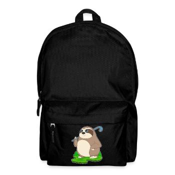 Faultier Feldhockey Feldhockeyschläger - Rucksack - Schwarz - Vorne
