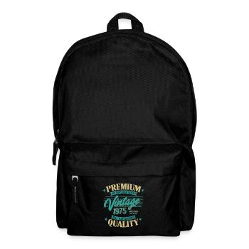 Geburtstag Vintage 1975 Limitierte Auflage - Rucksack - Schwarz - Vorne