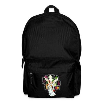 heavenly cooking vegetables angel cook cook - Backpack - black - Front
