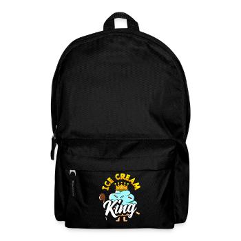 Cream Lover King Crown - Backpack - black - Front
